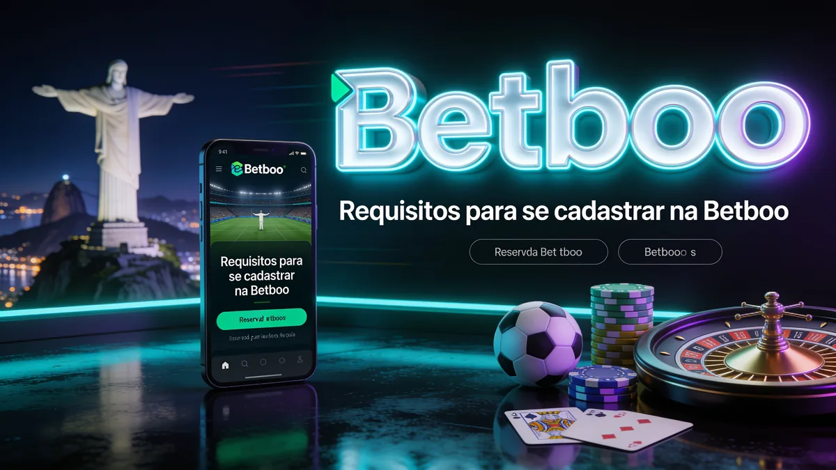 betboo no Brasil — Requisitos para se cadastrar na Betboo